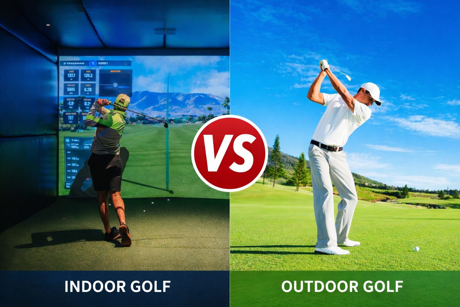 Indoor Golf vs. Traditional Golf: Why More Players Are Stepping Off the Course and Onto the Screen
